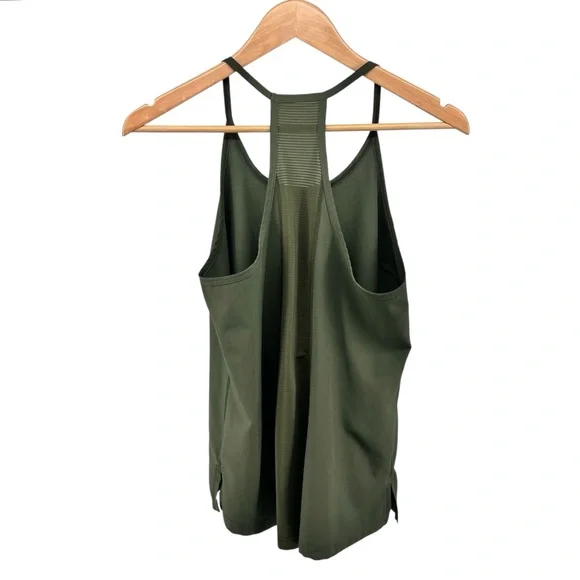 Tek Gear DryTek Bundle (3) Workout Racerback Tank Tops Sz M Black Olive Mint - Picture 14 of 16